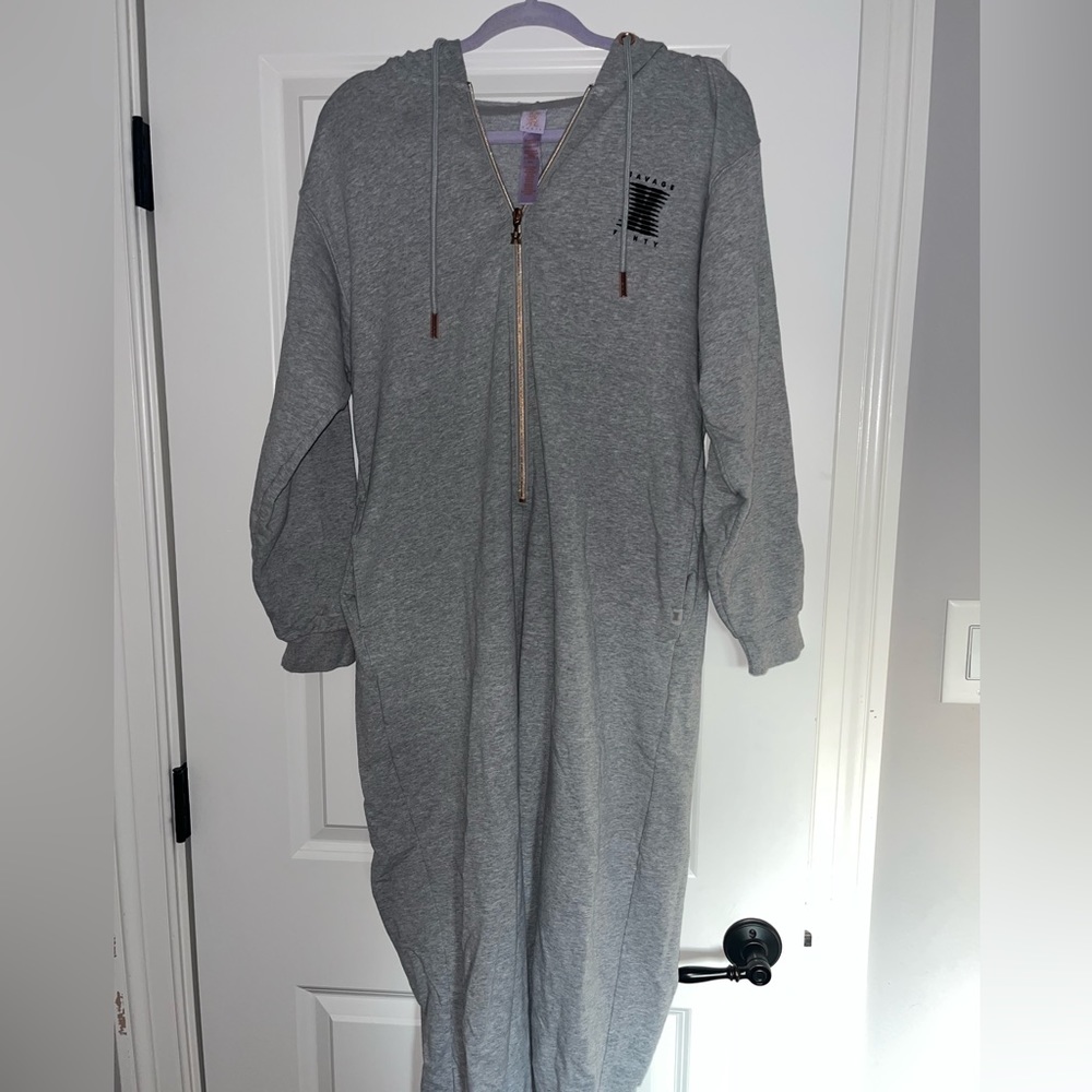 Rihanna Savage x Fenty always savage hooded onesie
